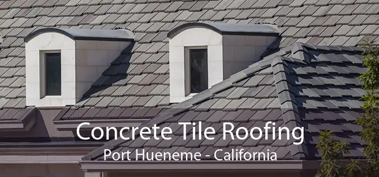 Concrete Tile Roofing Port Hueneme - California
